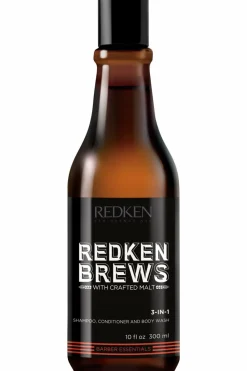 3 en 1 Shampooing, après-shampoing & gel douche Redken Brews
