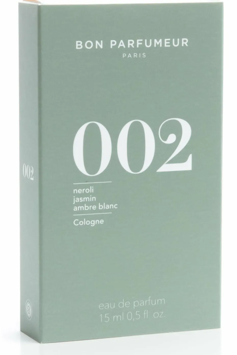 002 Neroli jasmin ambre blanc Eau de Cologne
