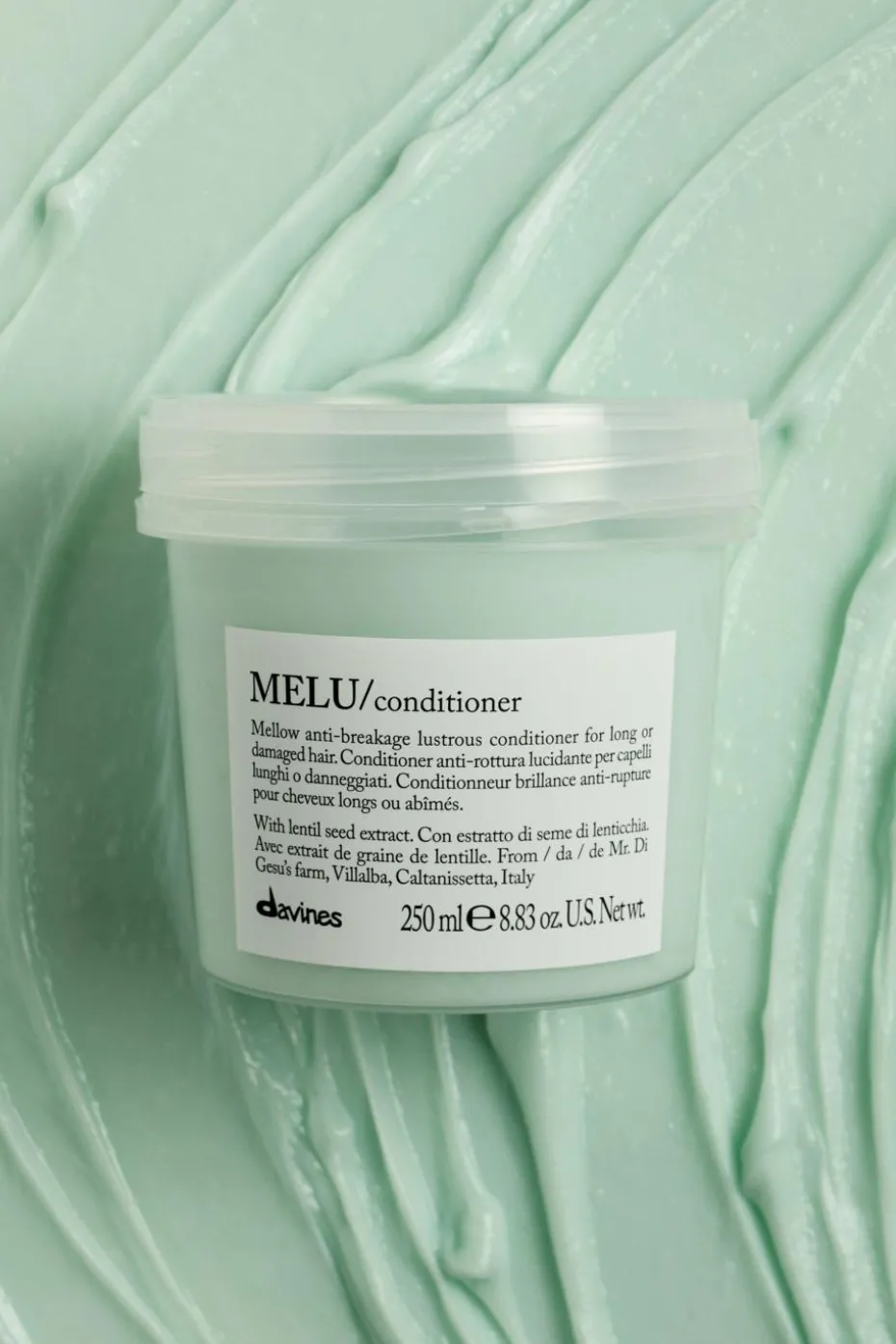 Après-shampoing pour cheveux longs et abîmés Melu