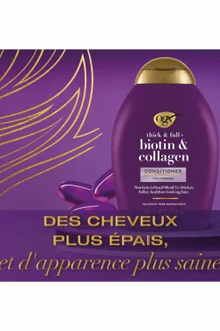 Après-shampoing revitalisant à la biotine et au collagène