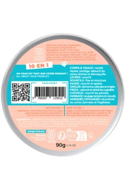 Baume miraculeux bio 10-en-1 parfum Monoï