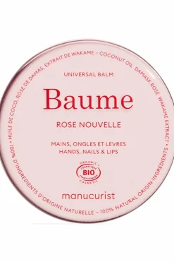 Baume multi-usages mains, ongles et lèvres à l’extrait de rose
