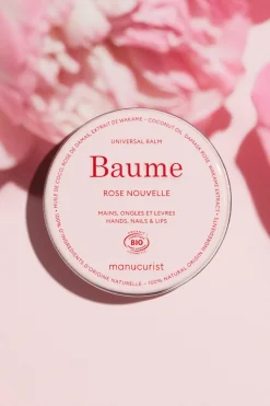 Baume multi-usages mains, ongles et lèvres à l’extrait de rose