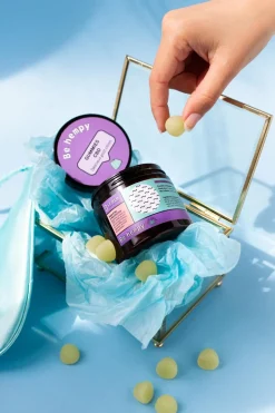 Bonbons gummies anti-stress au CBD Be Hempy