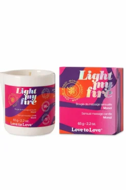 Bougie de massage monoï Light my fire