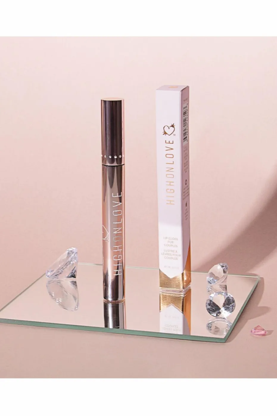 Brillant à lèvres pour couples