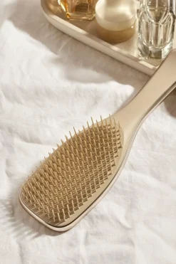 Brosse à cheveux chrome neo gold