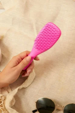 Brosse à cheveux mini runway pink