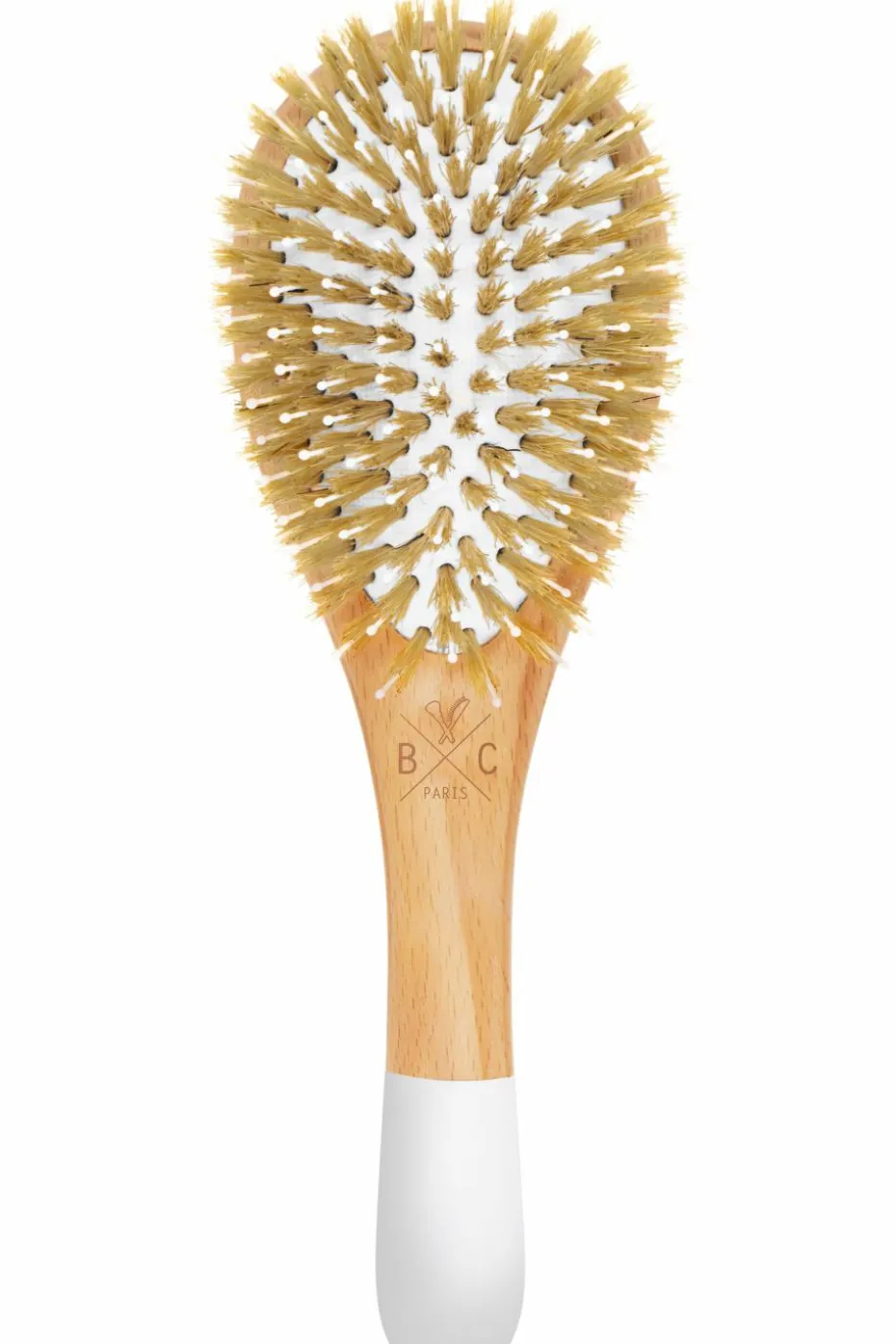 Brosse démêlante en nylon et soies de sanglier