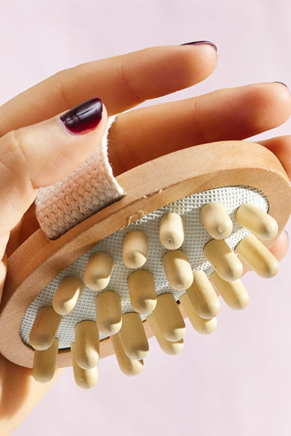 Brosse massante corps anti-cellulite