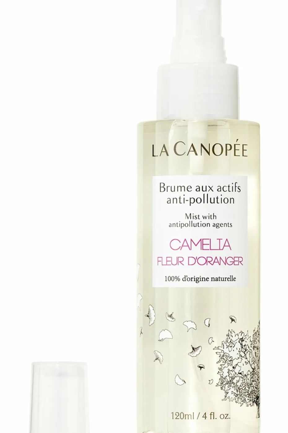 Brume aux actifs anti-pollution
