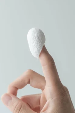 Cocons de soie exfoliants visage