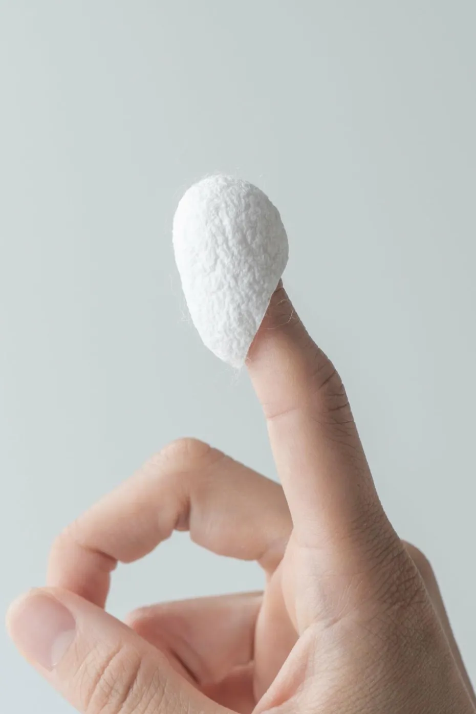 Cocons de soie exfoliants visage