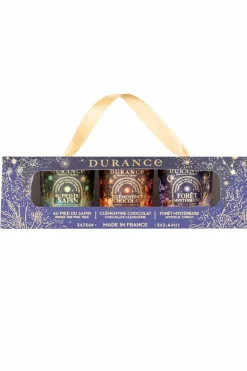 Coffret 3 bougies Au Pied du Sapin, Clémentine Chocolat & Forêt Mystérieuse