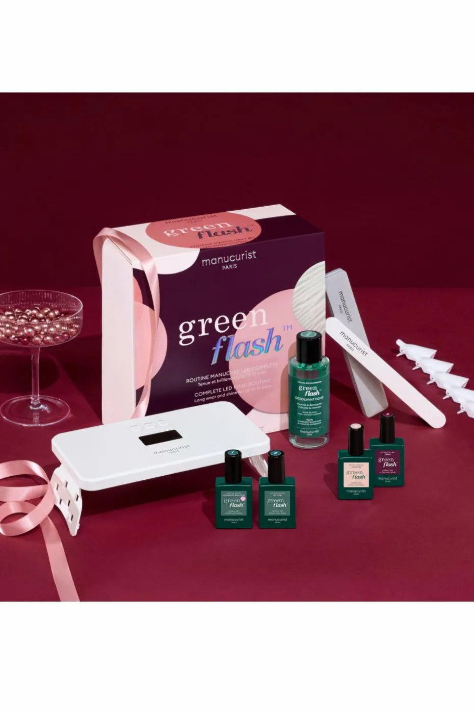 Coffret Cadeau manucure pro Green Flash