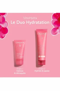 Coffret crème sorbet vinohydra & gelée nettoyante offerte
