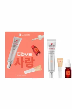 Coffret le meilleur d’Erborian Skin therapy, CC crème & super BB concealer clair / nude