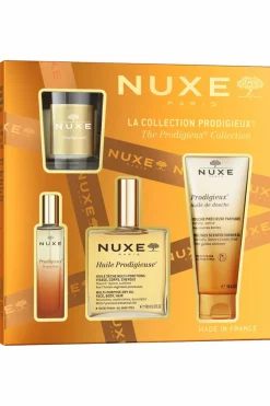 Coffret Noël parfum Le Prodigieux avec l’huile prodigieuse 100ml et un soin offert