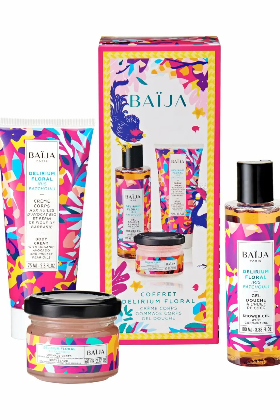 Coffret soin du corps Delirium Floral