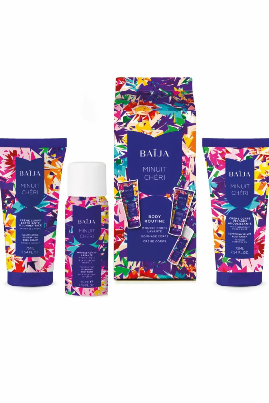 Coffret soin du corps Minuit Chéri