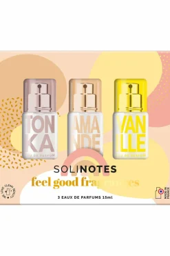 Coffret trio de parfums Amande, Vanille & Tonka