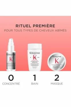 Coffret trio traitement cheveux abîmés Réparateur Première