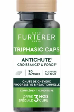 Complément alimentaire anti chute de cheveux Triphasic Caps