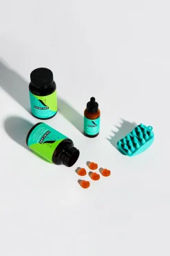 Compléments alimentaires gummies cure pousse de cheveux