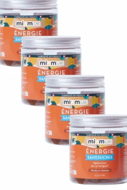 Compléments alimentaires gummies Energie sans sucres