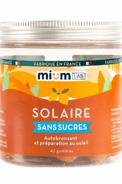 Compléments alimentaires gummies Solaire sans sucres