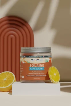 Compléments alimentaires gummies Solaire sans sucres