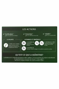 Compléments alimentaires vitalité cheveux et ongles à la kératine