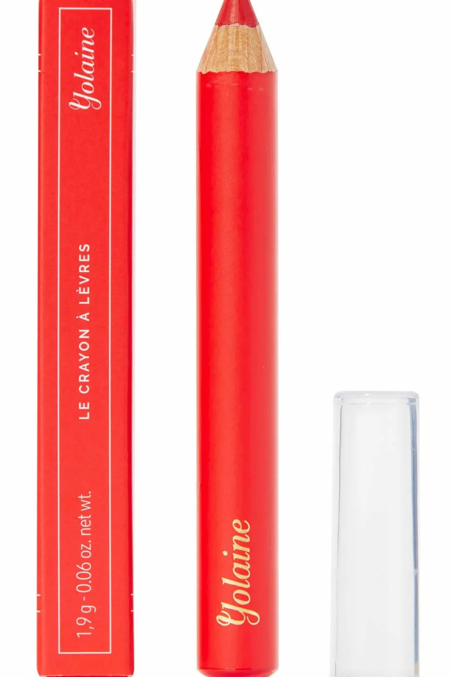 Crayon à lèvre rouge vermillon