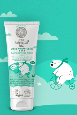 Crème apaisante bio 5-en-1 pour bébé