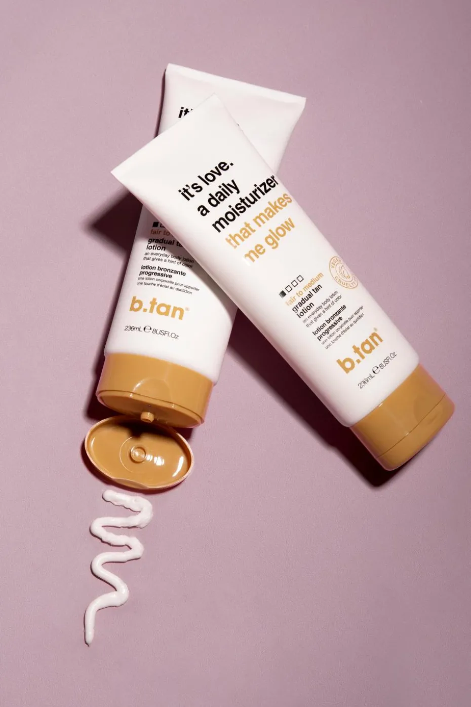 Crème corps bronzage progressif It’s love