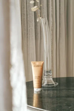 Crème corps scintillante