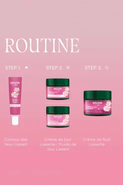 Crème de jour lissante rose musquée & thé blanc