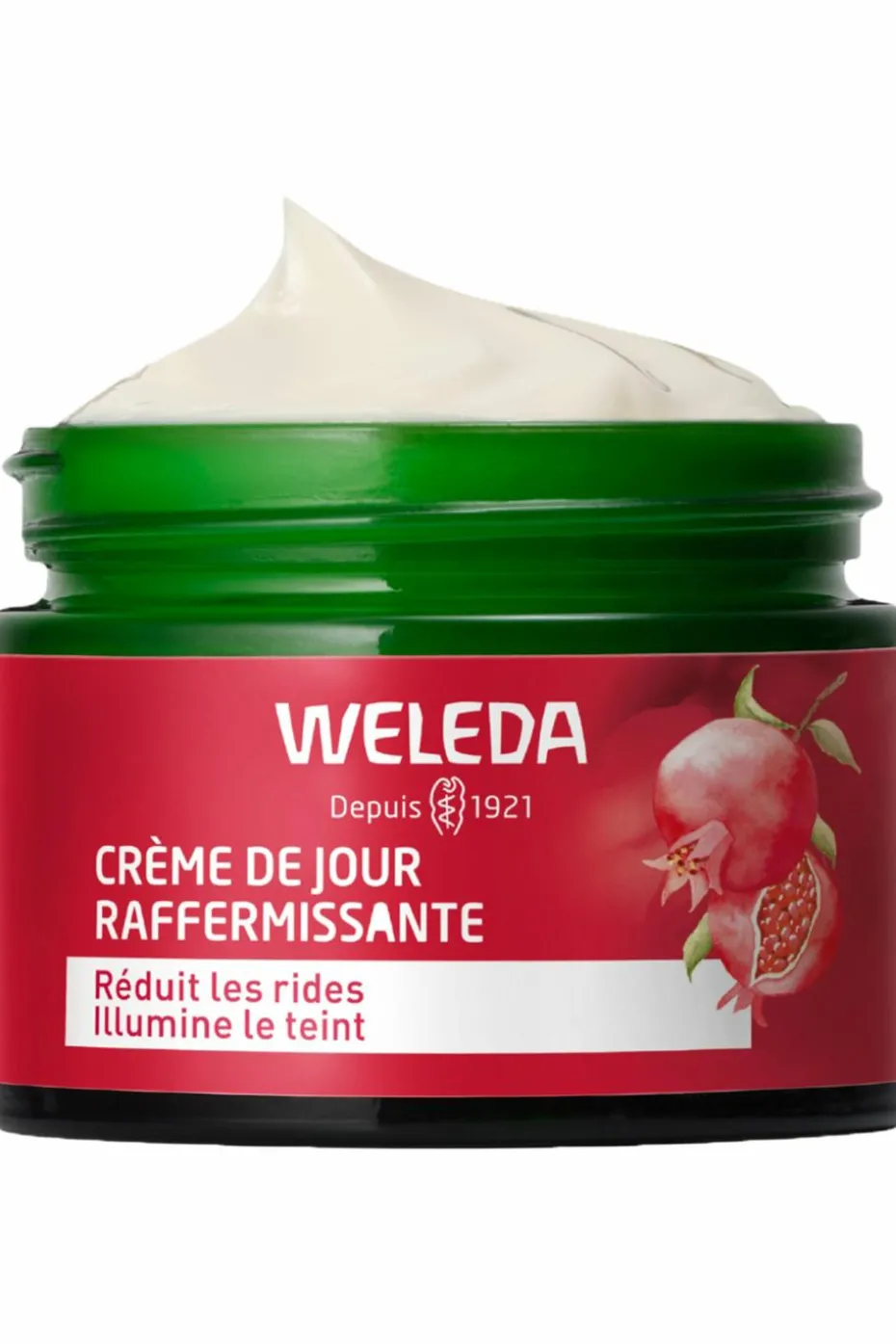 Crème de jour raffermissante grenade et peptides de maca