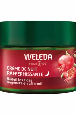 Crème de nuit raffermissante grenade et peptides de maca