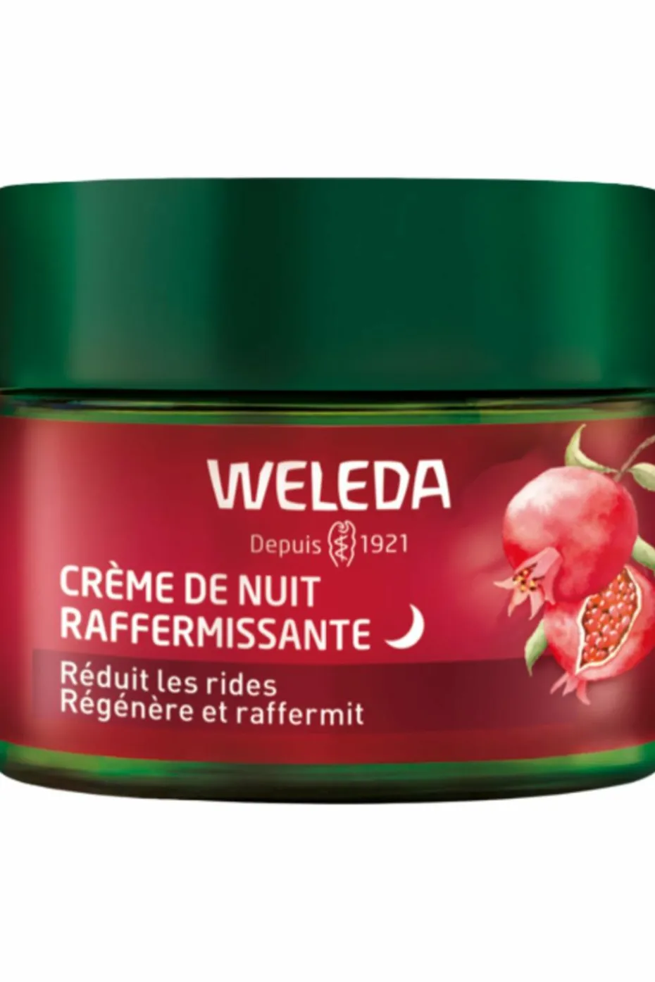 Crème de nuit raffermissante grenade et peptides de maca