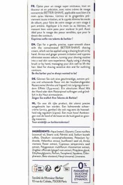 Crème de rasage Better-Shave