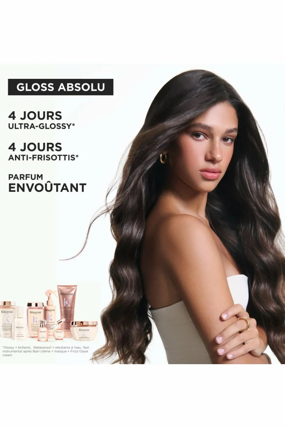 Crème de soin pour cheveux épais sujets aux frisottis Gloss Absolu