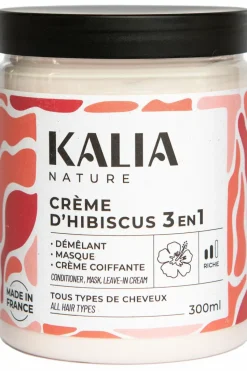 Crème d’hibiscus 3 en 1 pour cheveux crépus