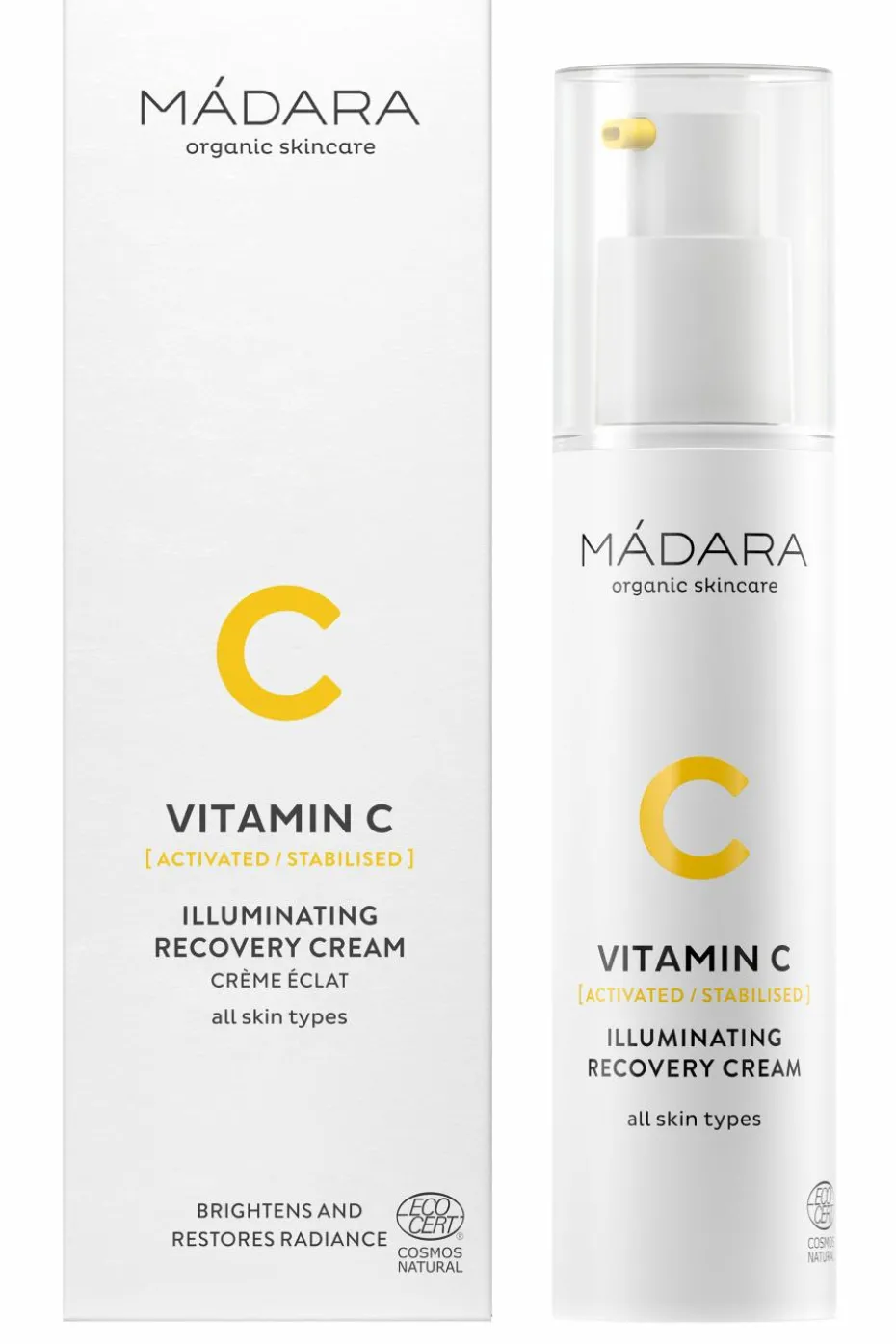 Crème illuminatrice à la vitamine C