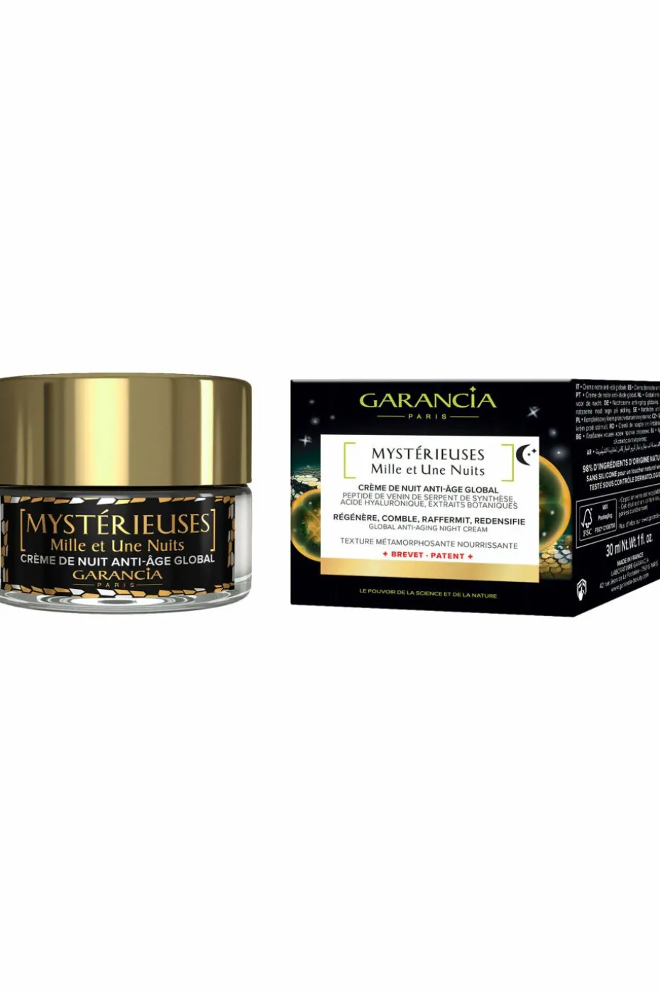 Crème nuit anti-âge Mystérieuses Mille et Une Nuits