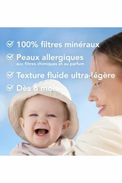 Crème solaire peaux allergiques Photoderm Minéral Fluide SPF50+