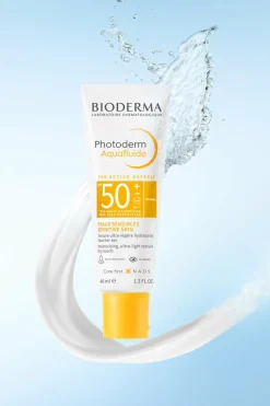 Crème solaire visage Photoderm Aquafluide SPF50+