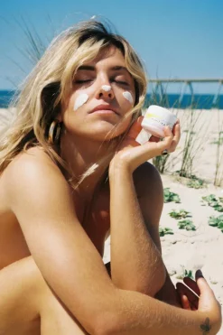 Crème solaire visage SP50