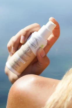 Crème solaire visage teintée SPF30