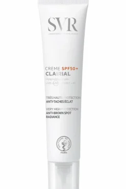 Crème visage éclat & anti-taches SPF50+ très haute protection solaire Clairial
